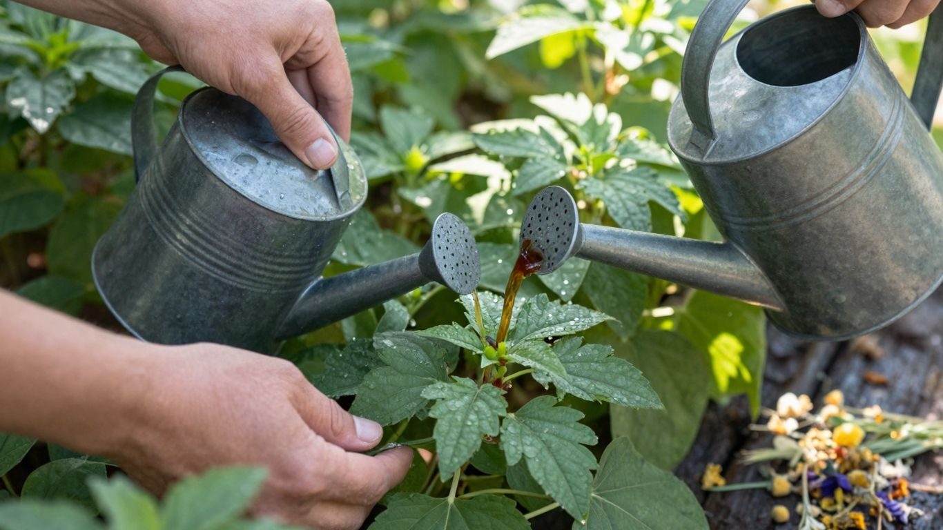 Cum îți poți trata grădina cu ceaiuri naturale pentru plante – rețete din permacultură