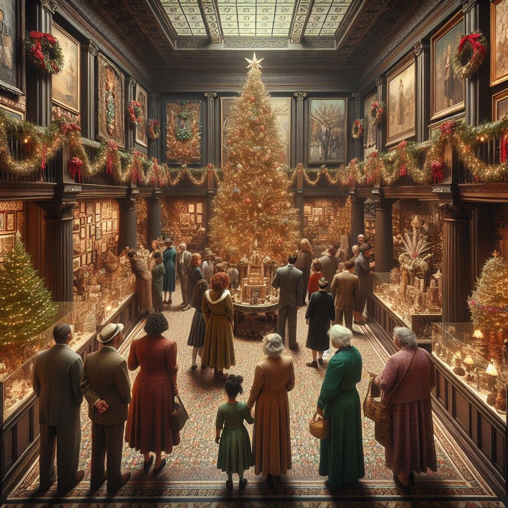 Redescoperă farmecul Crăciunului anilor '30 la expoziții de artă din capitală 1 Redescoperă farmecul Crăciunului anilor ’30 la expoziții de artă din capitală