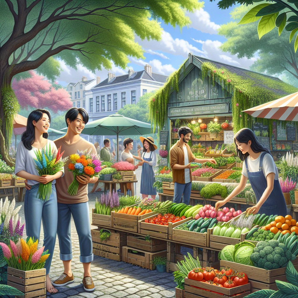 Idei afaceri mici verzi pentru iubitorii de flori și legume bio