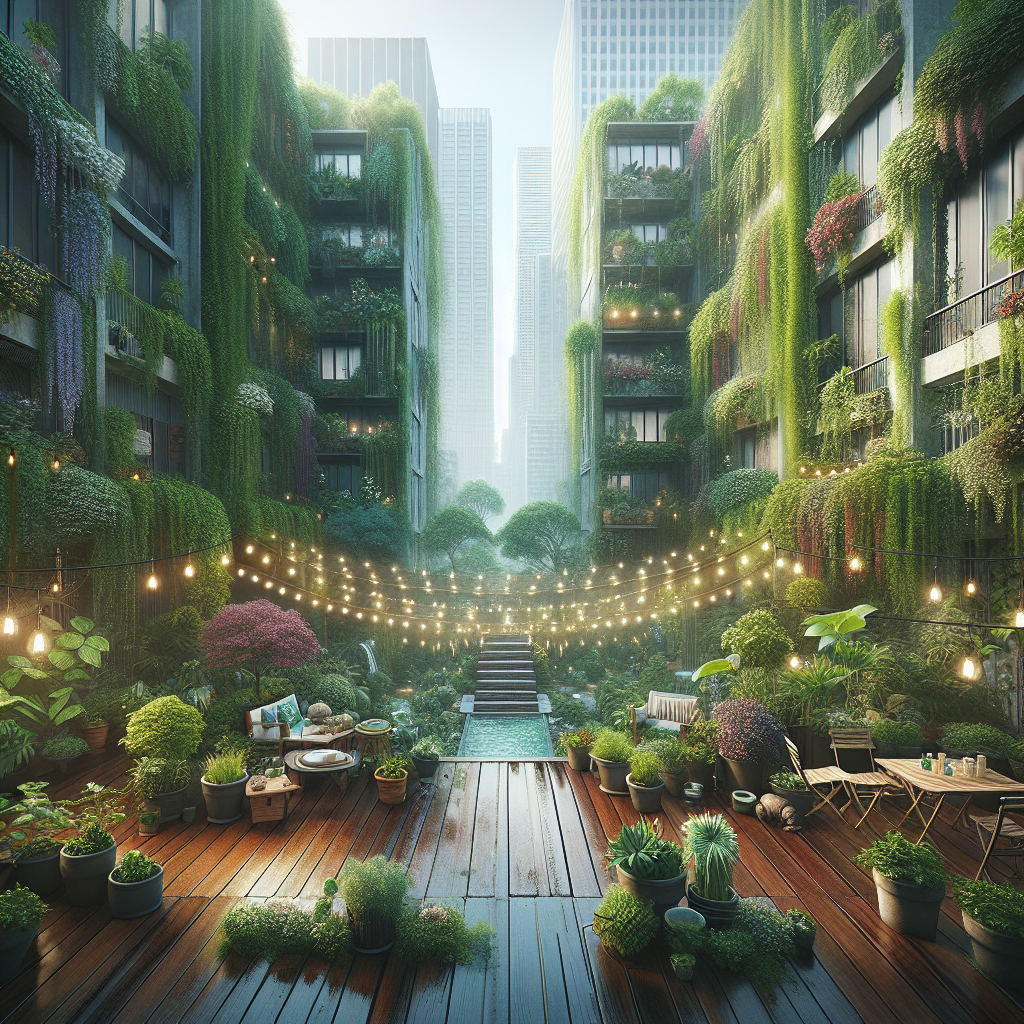 Oaze urbane sustenabile: pași relaxați spre un mediu mai verde acasă
